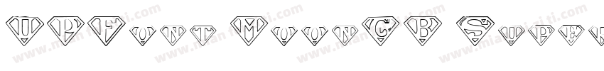 UPFont MoonGB Super字体转换